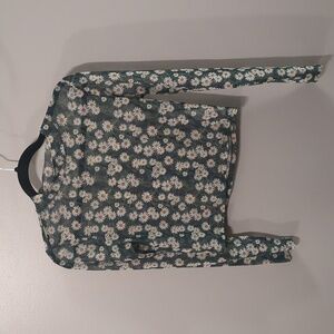 Mesh floral top